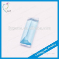 Wholesale Synthetic Rectangle Blue Luster CZ Stone Jewelry